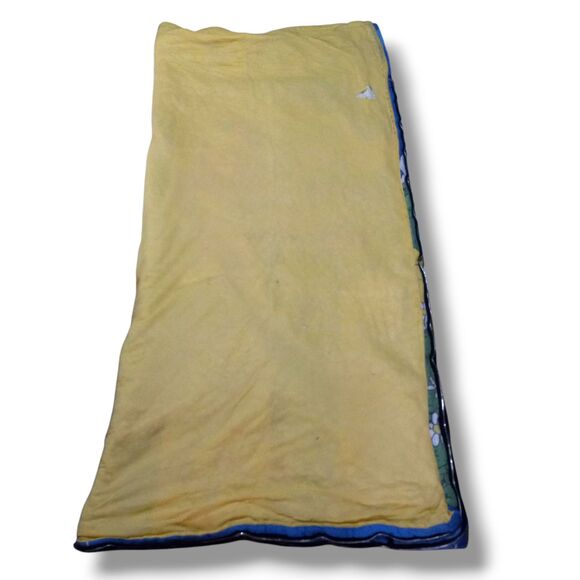 Vintage Wenzel Smurf Sleeping Bag-Birthday Bash-1980s-Lined-Working Zipper - Picture 6 of 11